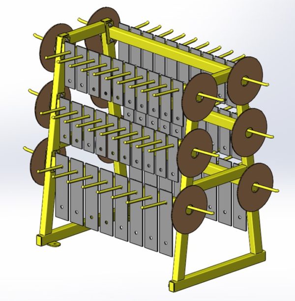 Truck Shim Storage Rack