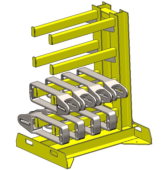 Yoke Storage Rack